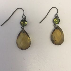 Glass bead earrings